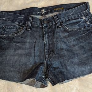 7 for all mankind Jean shorts